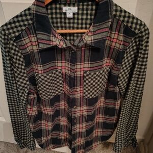 Dip Organic Cotton Checkered Shirt